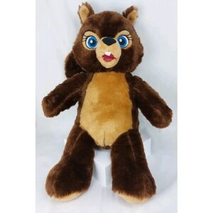 RARE Build A Bear Sammy The Squirrel Brown 16" Plush Stuffed Animal B.A.B BAB